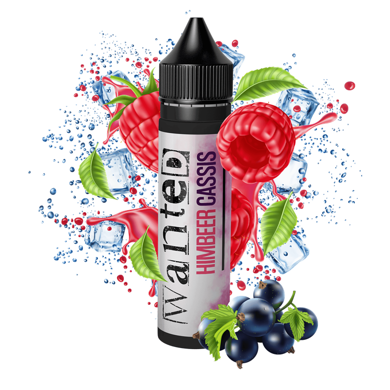 Wanted Aroma - Himbeer Cassis - 10 ml Longfill