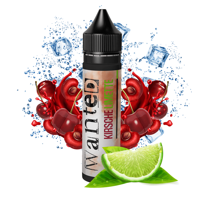 Wanted Aroma - Kirsche Limette - 10 ml Longfill