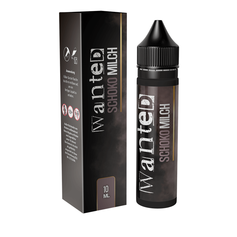 Wanted Aroma - Schokomilch - 10 ml Longfill 
