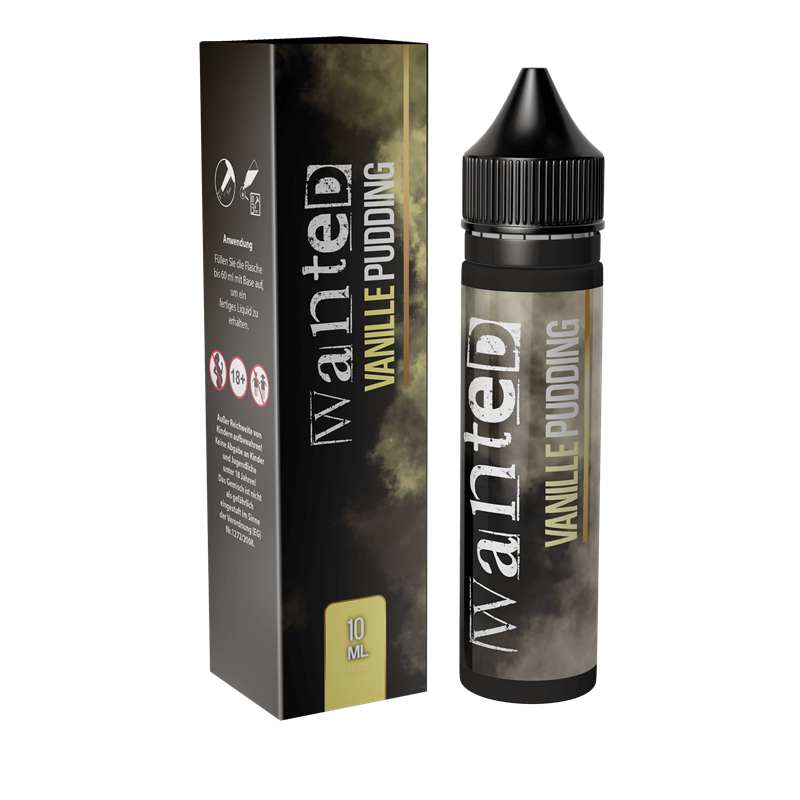 Wanted Aroma - Vanillepudding - 10 ml Longfill 
