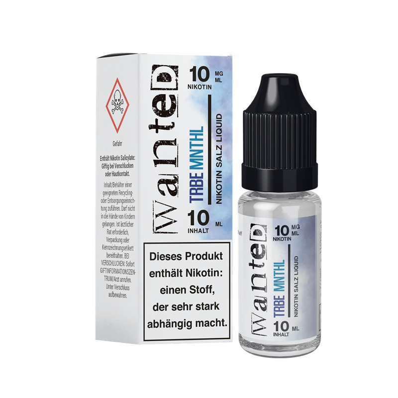 Wanted - Trbe Mnthl - 10 ml Nikotinsalz Liquid