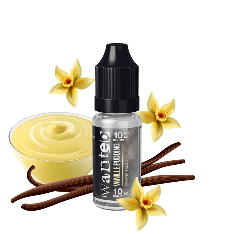 Wanted - Vanillepudding - 10 ml Nikotinsalz Liquid 