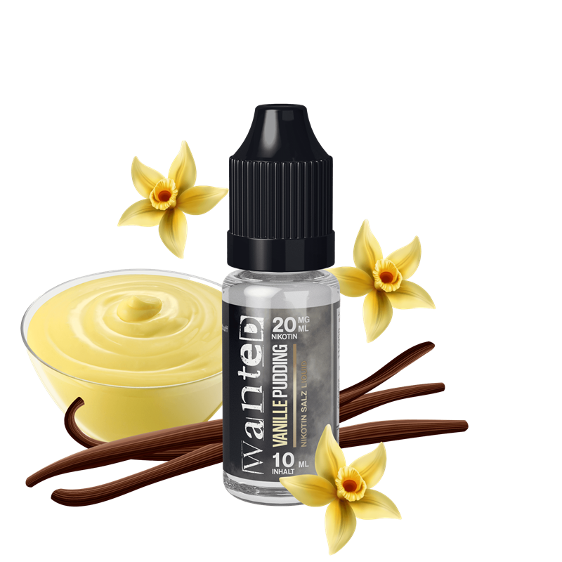Wanted - Vanillepudding - 10 ml Nikotinsalz Liquid