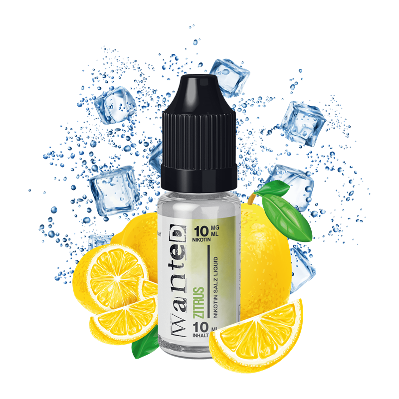 Wanted - Zitrus - 10 ml Nikotinsalz Liquid 