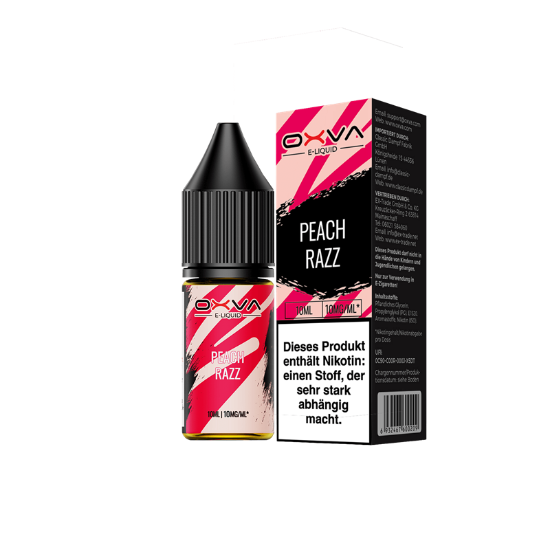 OXVA - Peach Razz - 10 ml Nikotinsalz Liquid 