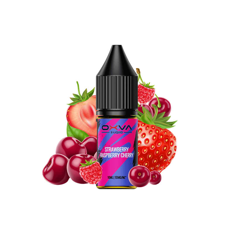 OXVA - Strawberry Raspberry Cherry - 10 ml Nikotinsalz Liquid