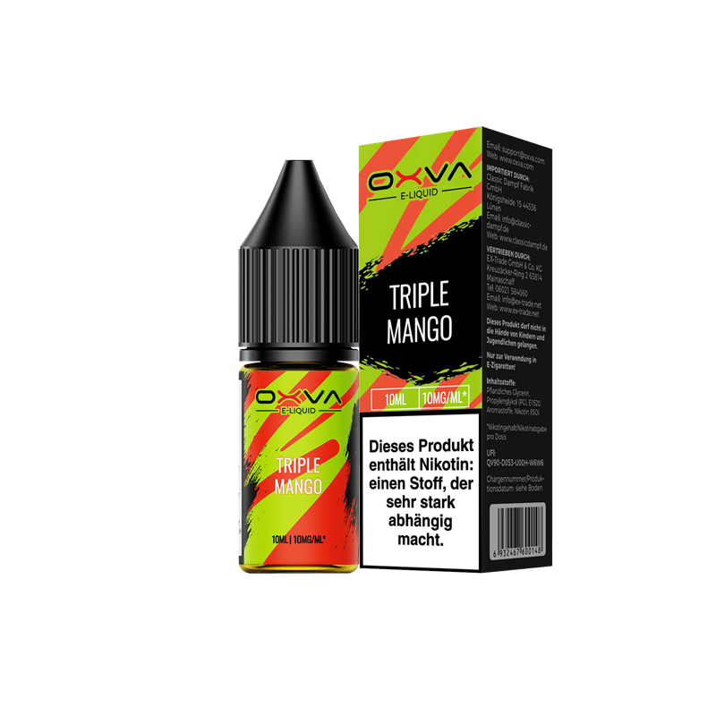 OXVA - Triple Mango - 10 ml Nikotinsalz Liquid 