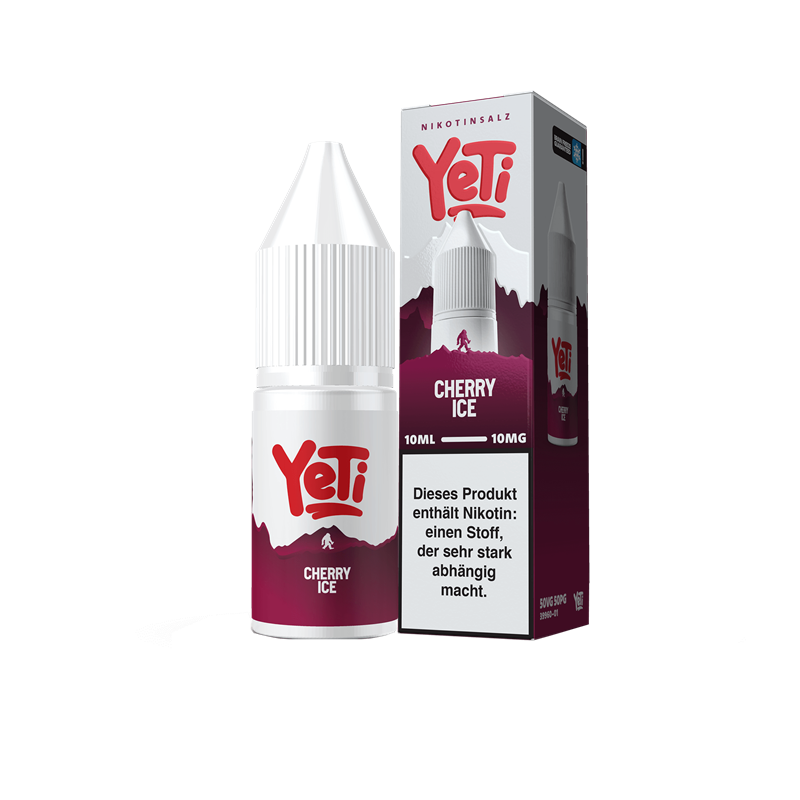 YeTi Summit - Cherry Ice - 10 ml Overdozed Nikotinsalz Liquid