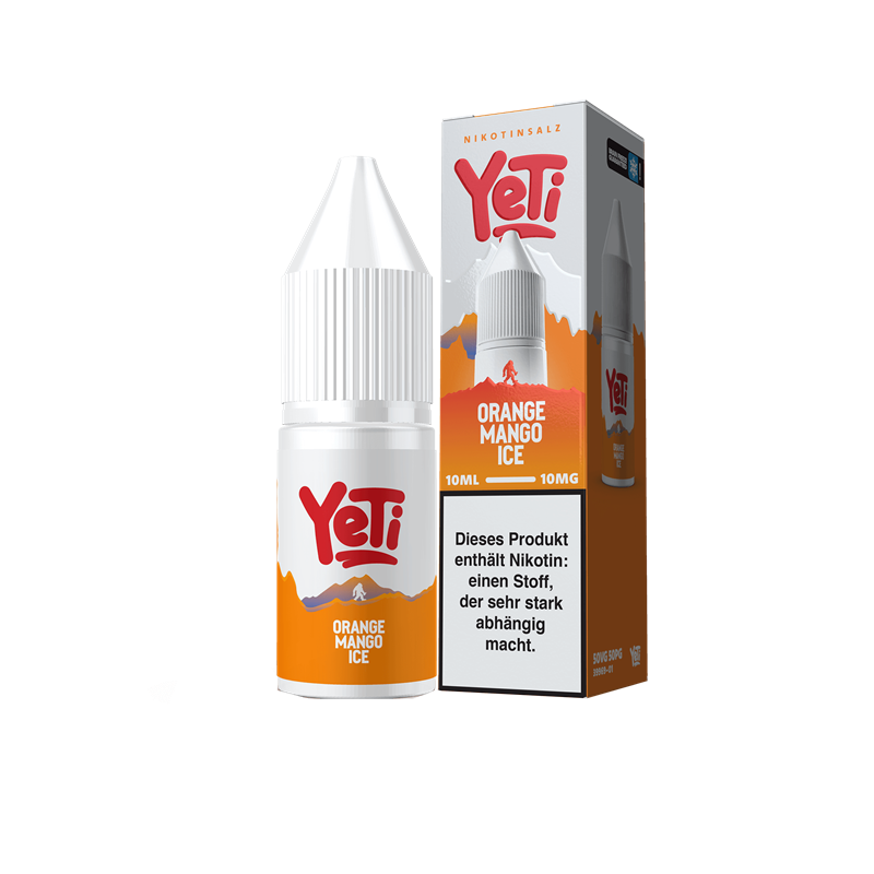 YeTi Summit - Orange Mango Ice - 10 ml Overdozed Nikotinsalz Liquid