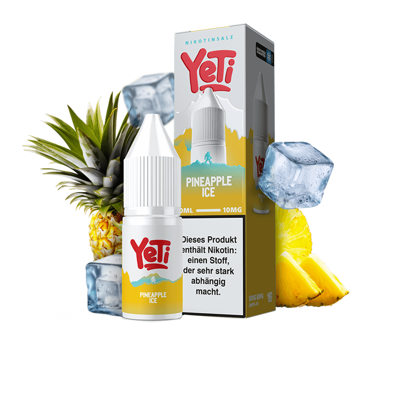 YeTi Summit - Pineapple Ice - 10 ml Overdozed Nikotinsalz Liquid