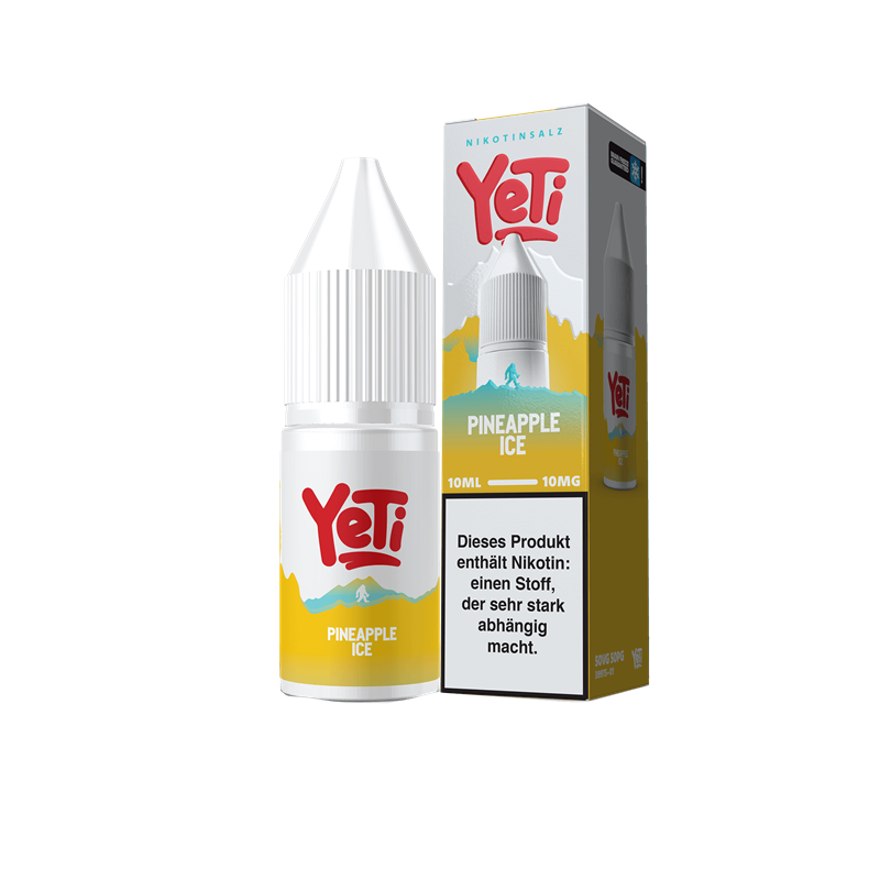YeTi Summit - Pineapple Ice - 10 ml Overdozed Nikotinsalz Liquid
