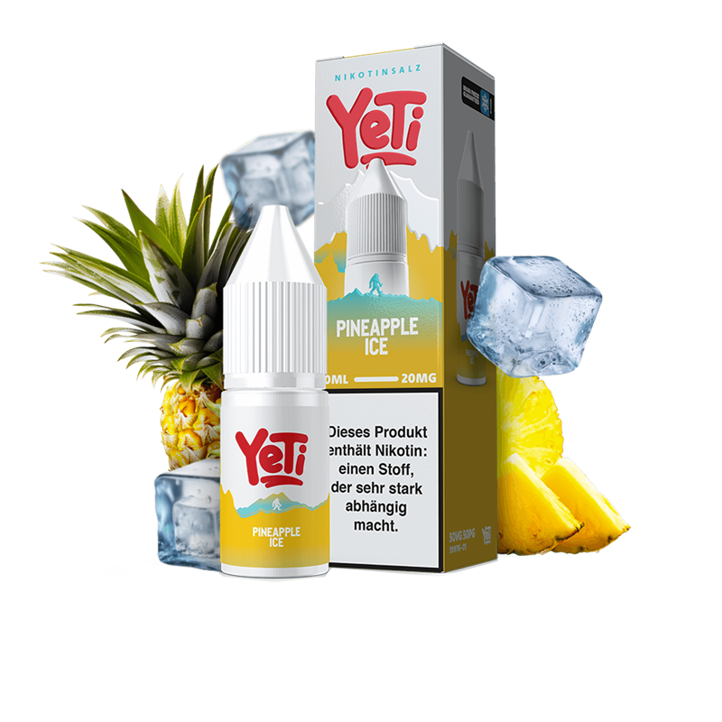YeTi Summit - Pineapple Ice - 10 ml Overdozed Nikotinsalz Liquid