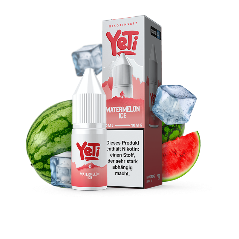 YeTi Summit - Watermelon Ice - 10 ml Overdozed Nikotinsalz Liquid