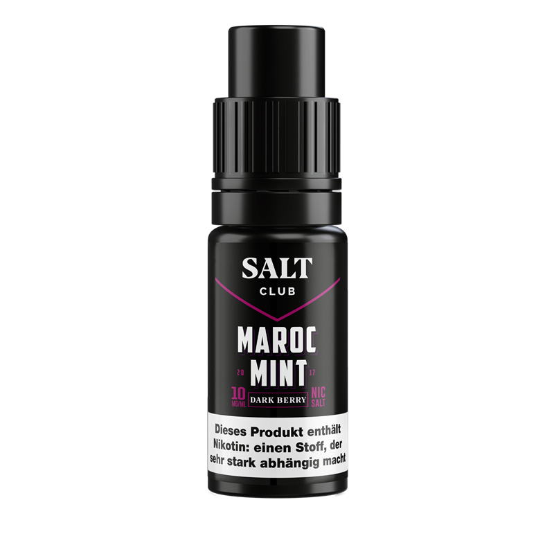 Flavorist Salt Club - Maroc Mint Dark Berry - 10 ml Nikotinsalz Liquid 