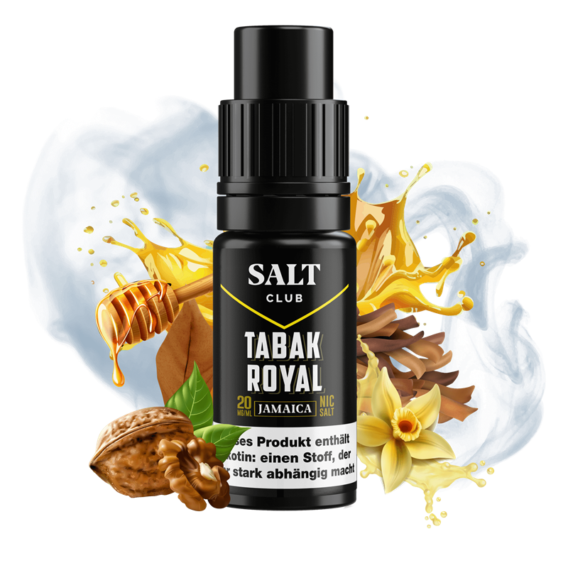 Flavorist Salt Club - Tabak Royal Jamaica - 10 ml Nikotinsalz Liquid