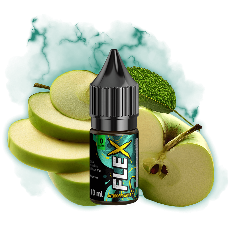 Revoltage Flex - Overdosed Apple - 10 ml Nikotinsalz Liquid
