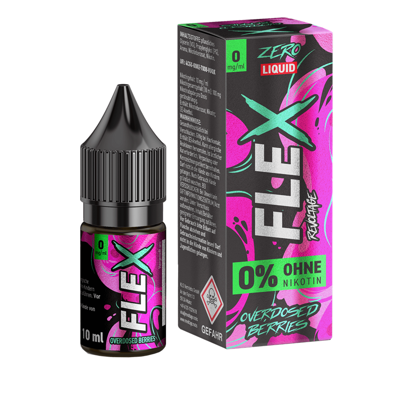 Revoltage Flex - Overdosed Berries - 10 ml Nikotinsalz Liquid