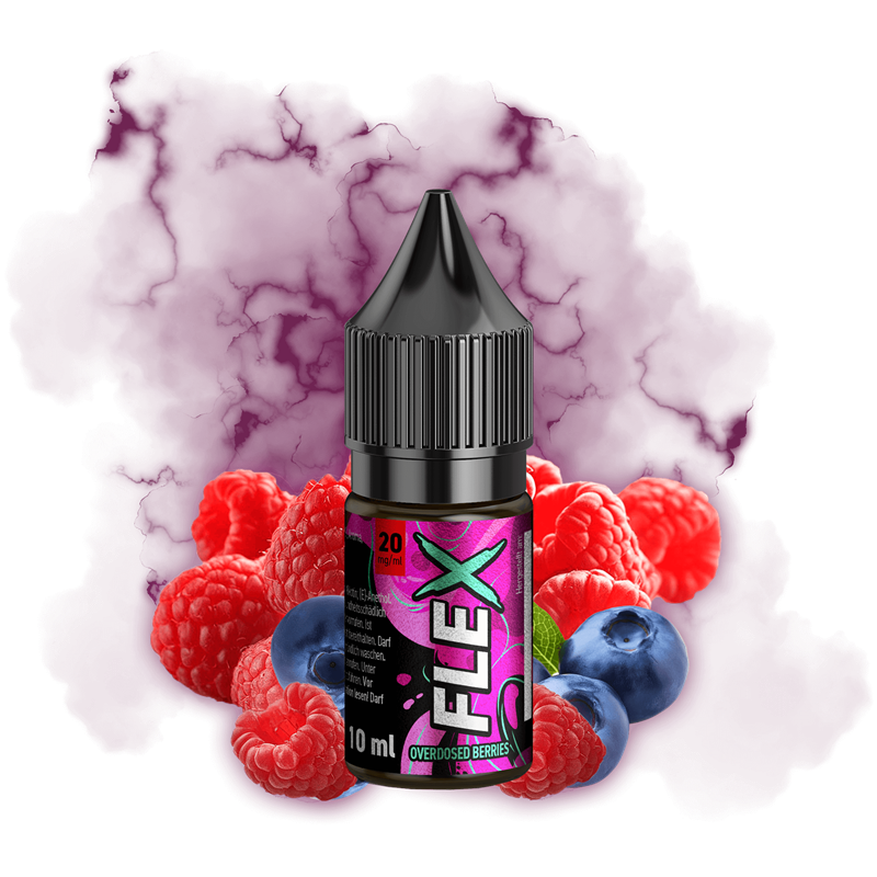 Revoltage Flex - Overdosed Berries - 10 ml Nikotinsalz Liquid