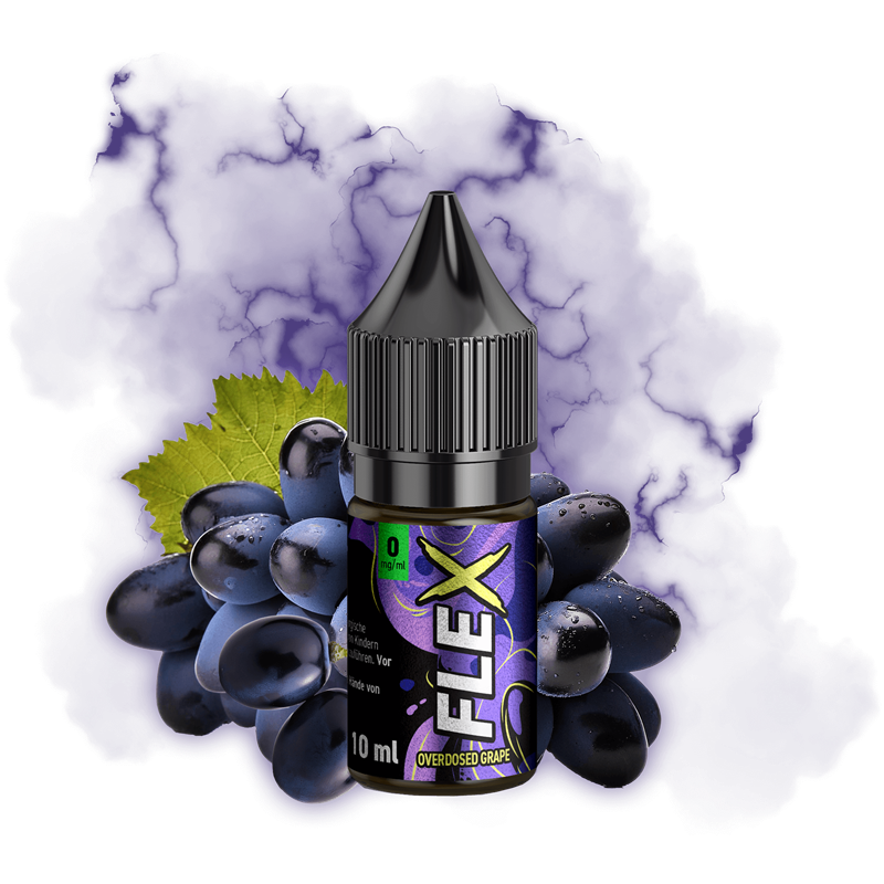 Revoltage Flex - Overdosed Grape - 10 ml Nikotinsalz Liquid