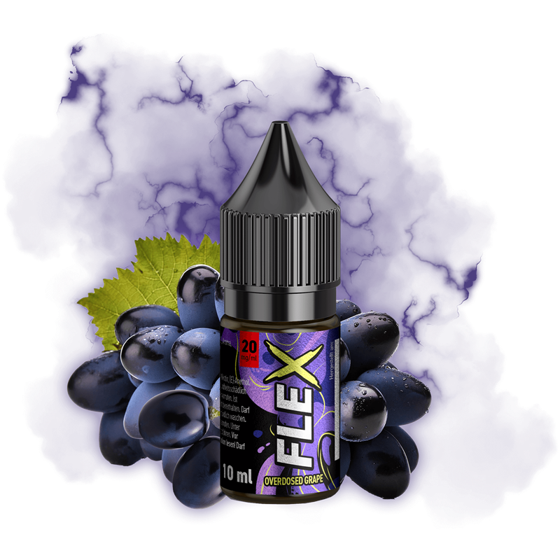 Revoltage Flex - Overdosed Grape - 10 ml Nikotinsalz Liquid