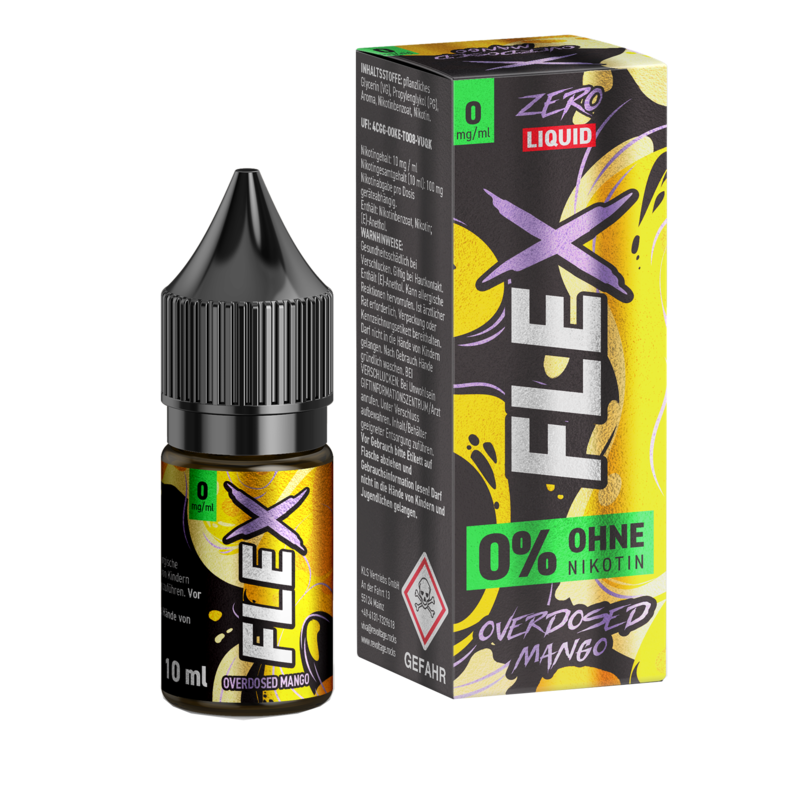 Revoltage Flex - Overdosed Mango - 10 ml Nikotinsalz Liquid