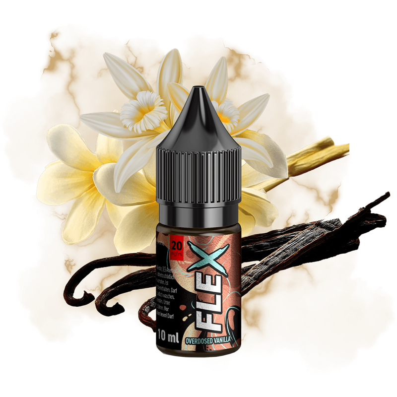 Revoltage Flex - Overdosed Vanilla - 10 ml Nikotinsalz Liquid
