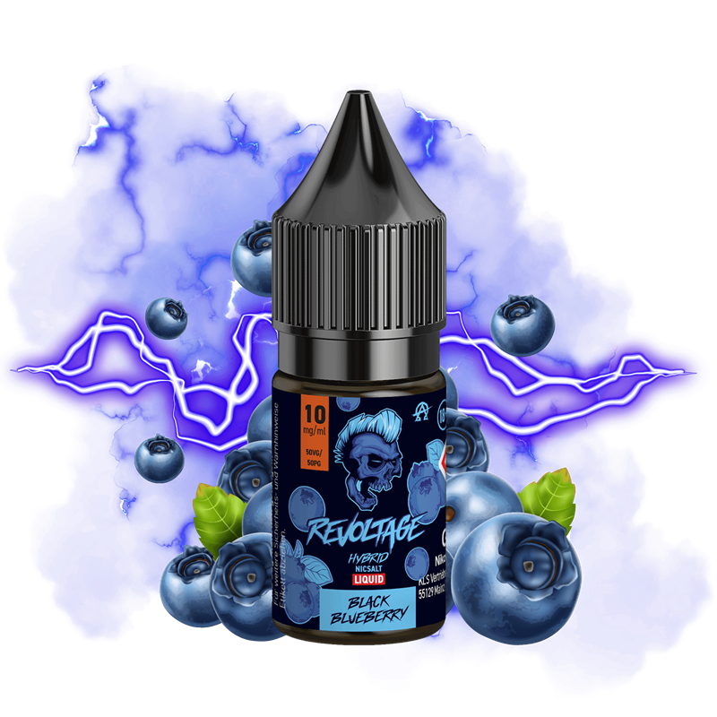 Revoltage - Black Blueberry - 10 ml Hybrid-Nikotinsalz Liquid
