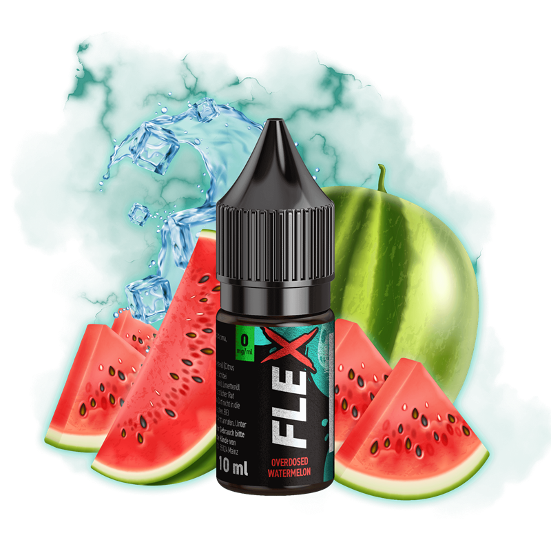 Revoltage Flex - Overdosed Watermelon - 10 ml Nikotinsalz Liquid