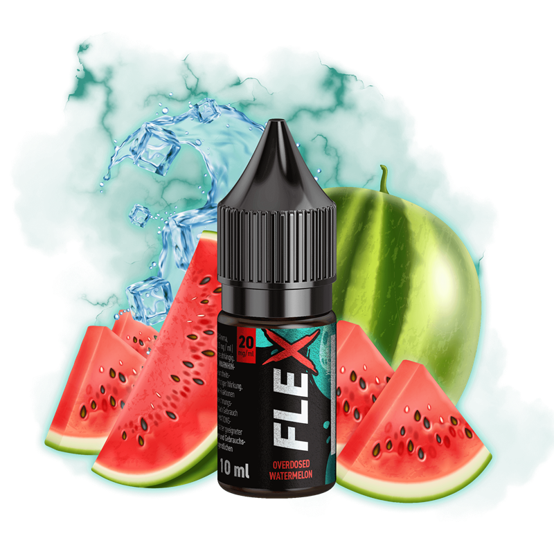 Revoltage Flex - Overdosed Watermelon - 10 ml Nikotinsalz Liquid