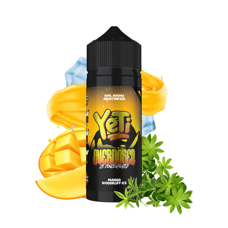 Yeti Aroma - Overdosed - Mango Woodruff Ice - 10 ml Longfill