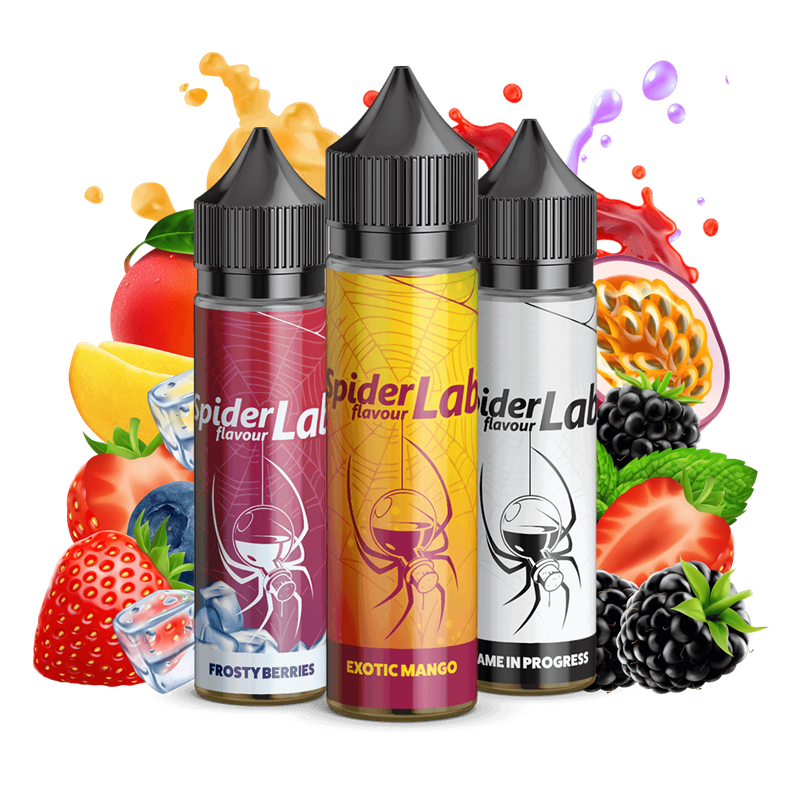 Spider Lab Bundle 2 - Longfill Aroma - 3er Pack