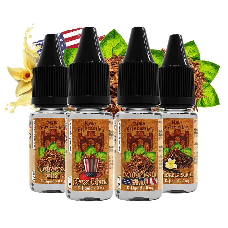 New Firecastle Bundle 3 - E-Liquid - 0 mg/ml - 4er Pack