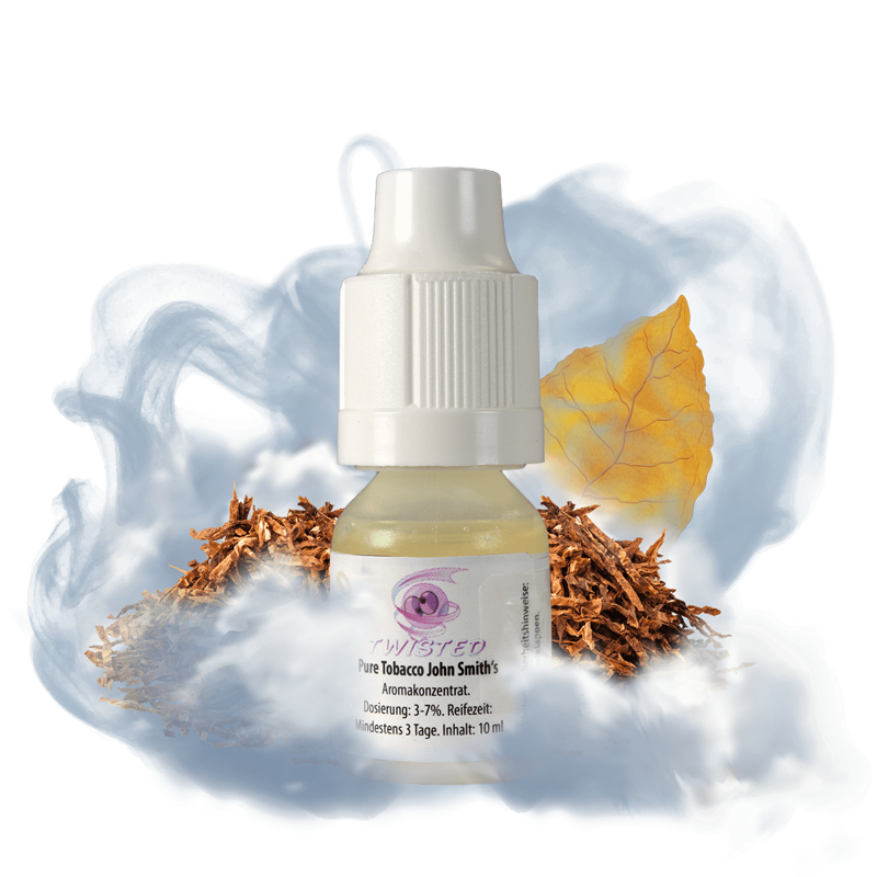Twisted Aroma - John Smith�s Blended Tobacco - Flavor Pure Tobacco 10 ml