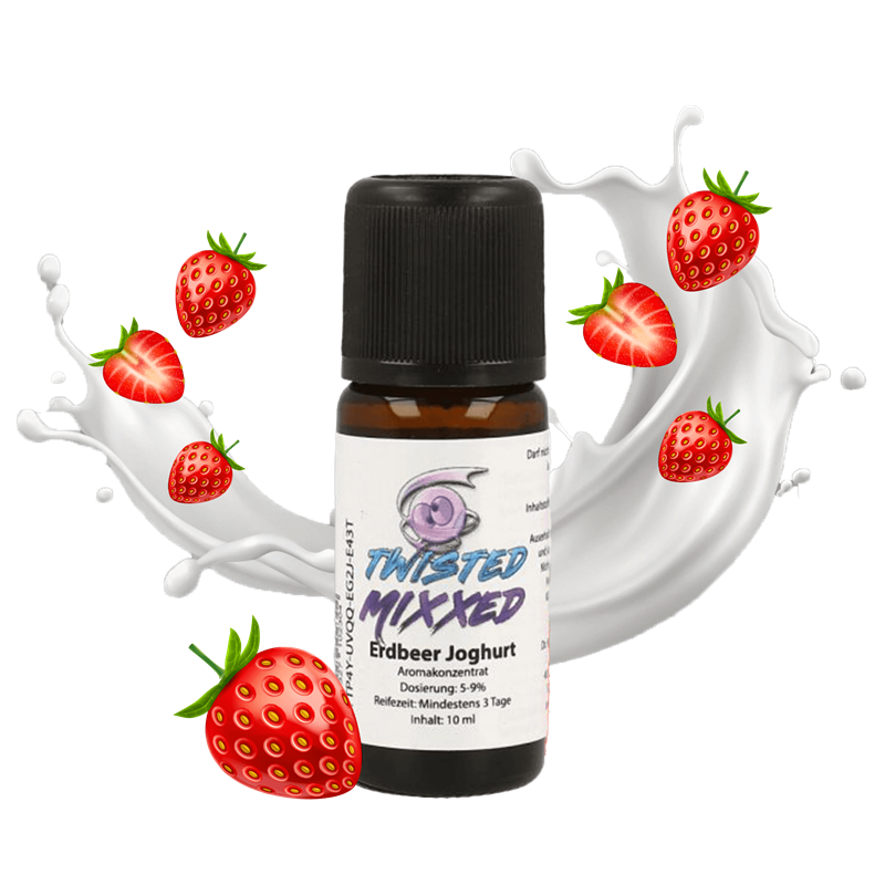 Twisted Aroma Erdbeer Joghurt 10 ml
