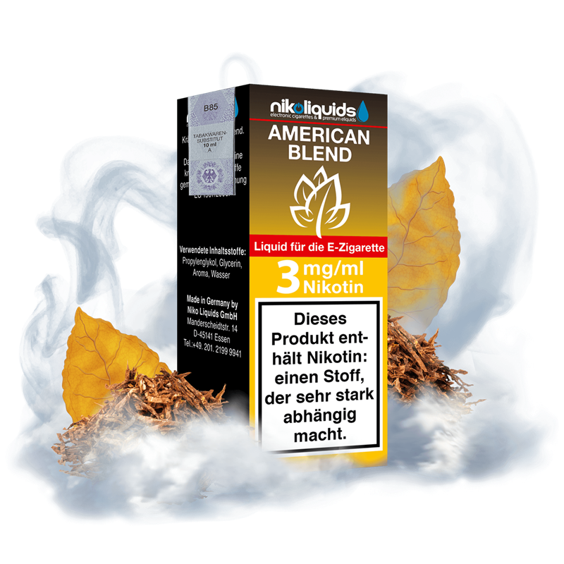 nikoliquids American Blend 70/30 - 10 ml E-Liquid