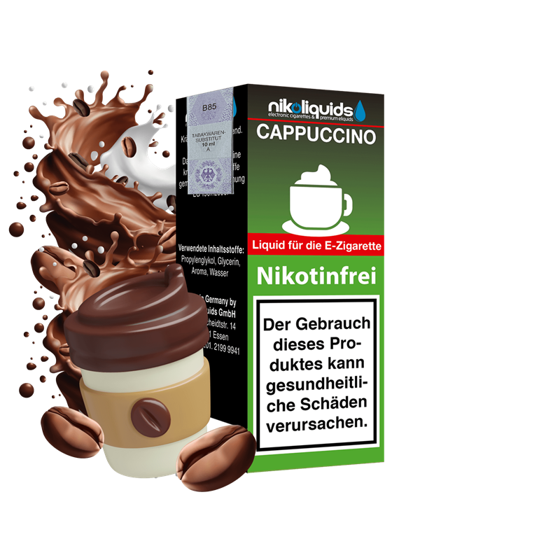 nikoliquids Cappuccino 70/30 - 10 ml E-Liquid