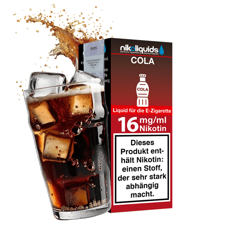 nikoliquids Cola 70/30 - 10 ml E-Liquid