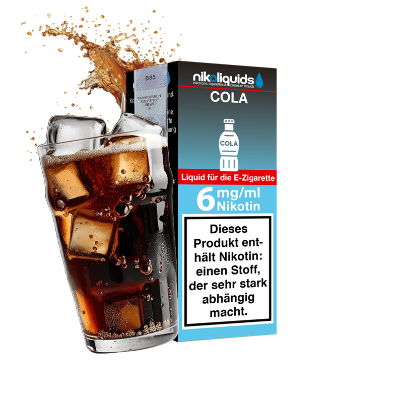 nikoliquids Cola 70/30 - 10 ml E-Liquid