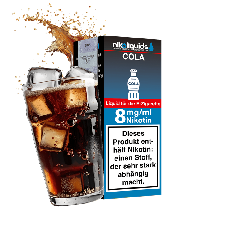 nikoliquids Cola 70/30 - 10 ml E-Liquid