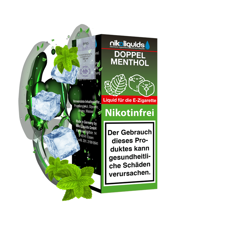 nikoliquids Doppel Menthol 70/30 - 10 ml E-Liquid