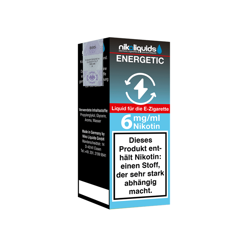 nikoliquids Energetic 70/30 - 10 ml E-Liquid
