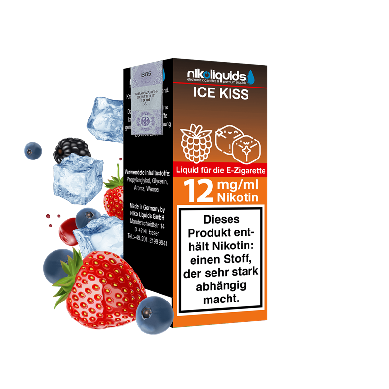 nikoliquids Ice Kiss 70/30 - 10 ml E-Liquid