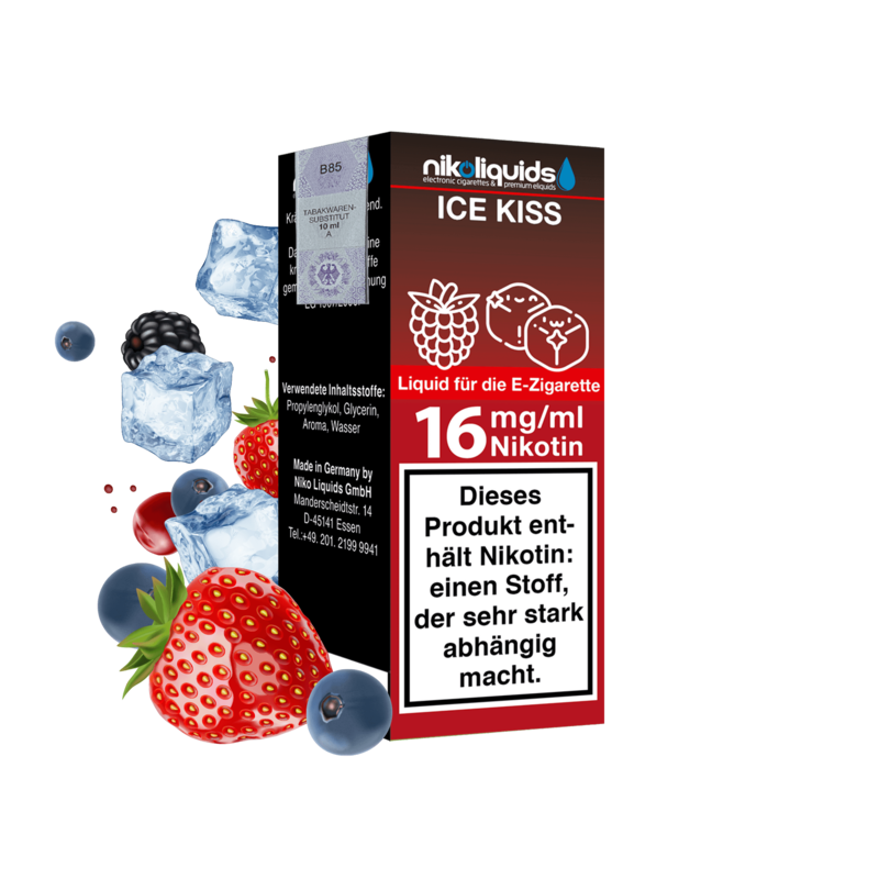 nikoliquids Ice Kiss 70/30 - 10 ml E-Liquid