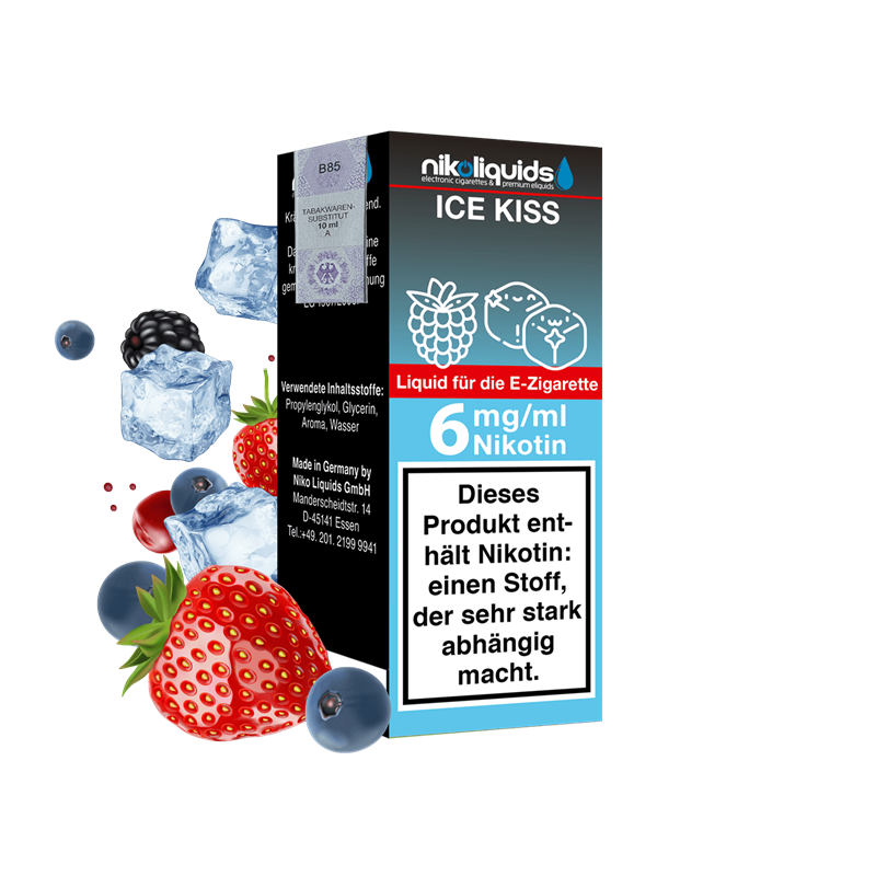 nikoliquids Ice Kiss 70/30 - 10 ml E-Liquid