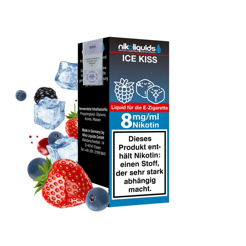 nikoliquids Ice Kiss 70/30 - 10 ml E-Liquid