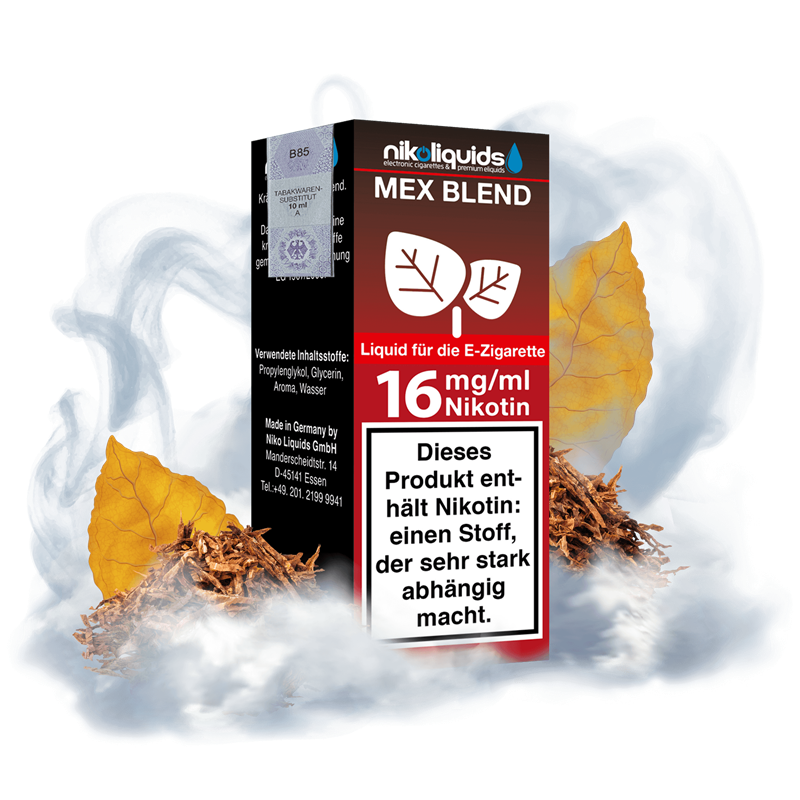 nikoliquids Mex Blend 70/30 - 10 ml E-Liquid