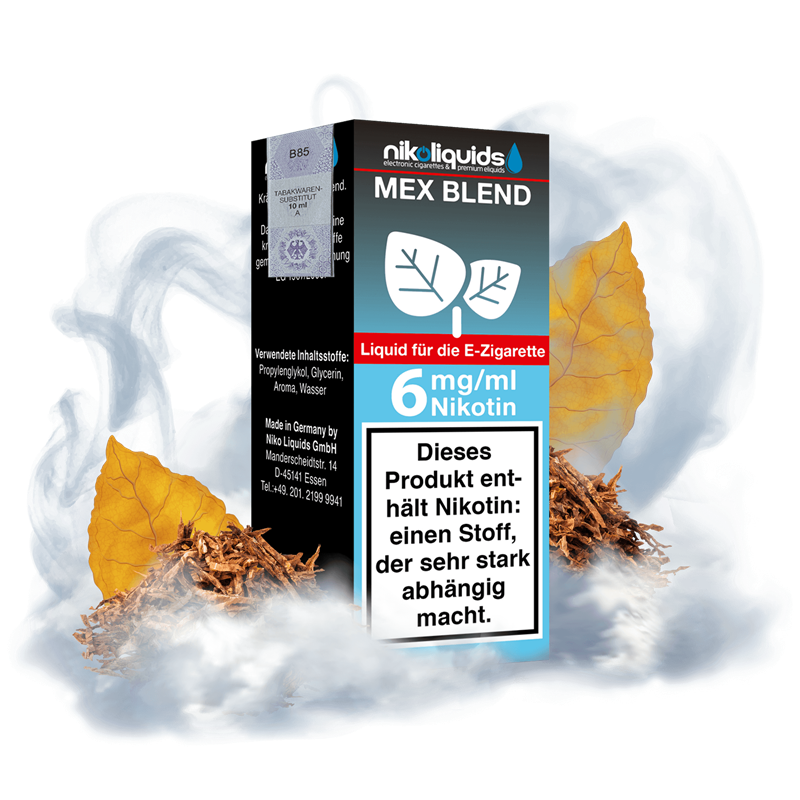 nikoliquids Mex Blend 70/30 - 10 ml E-Liquid