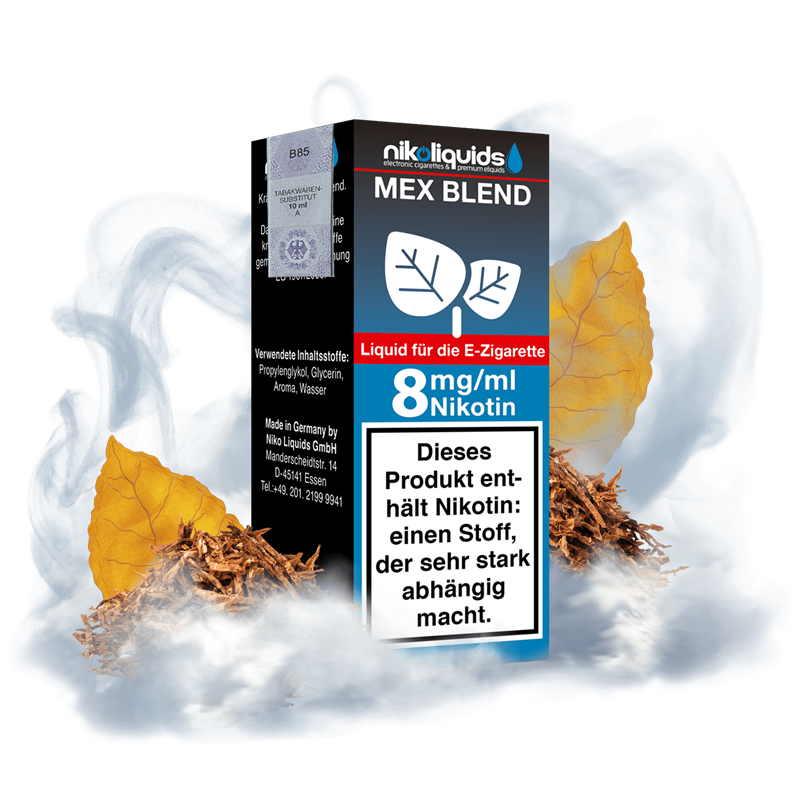 nikoliquids Mex Blend 70/30 - 10 ml E-Liquid