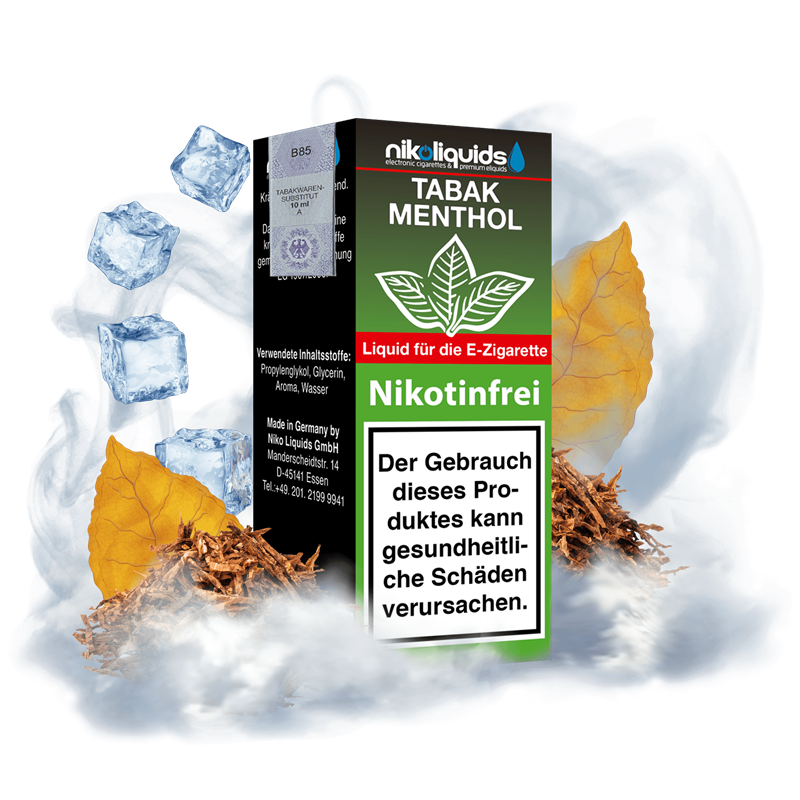 nikoliquids Tabak Menthol 70/30 - 10 ml E-Liquid