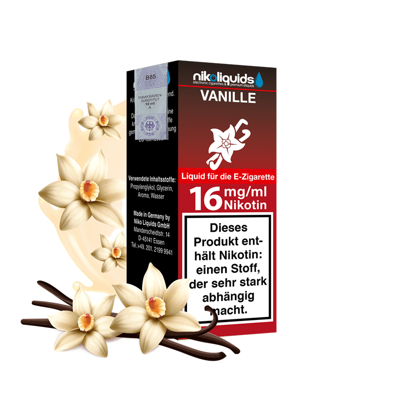 nikoliquids Vanille 70/30 - 10 ml E-Liquid
